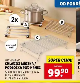 Lidl Chladicí mřížka nabídka