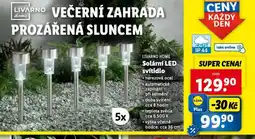 Lidl Solární led svítidlo nabídka