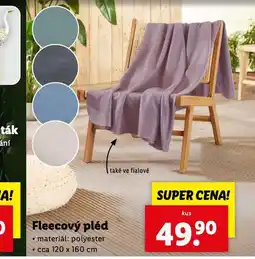 Lidl Fleecový pléd nabídka