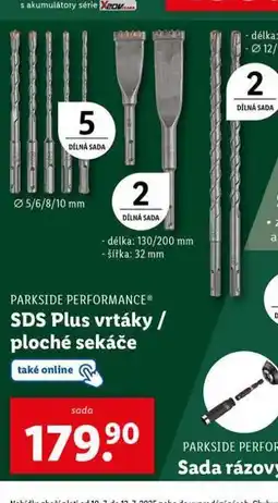 Lidl Sds plus vrtáky / ploché sekáče nabídka