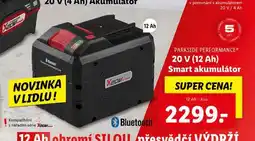 Lidl Smart akumulátor 20 v 12 ah nabídka