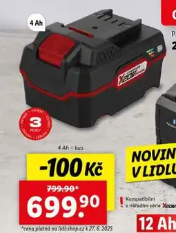 Lidl Akumulátor 4ah nabídka