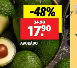 Lidl Avokádo nabídka
