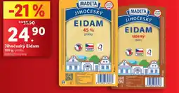 Lidl Jihočeský eidam plátky nabídka
