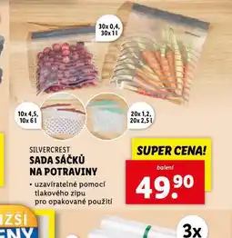 Lidl Sada sáčků na potraviny nabídka