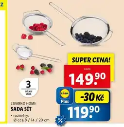 Lidl Sada sít nabídka