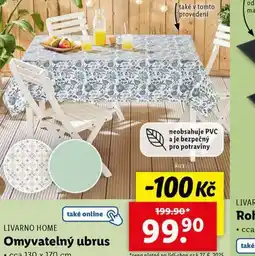 Lidl Omyvatelný ubrus nabídka