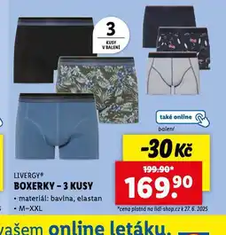 Lidl Boxerky nabídka