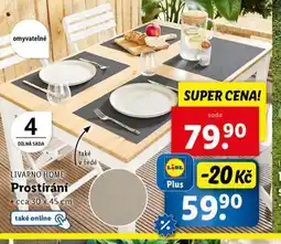 Lidl Prostírání nabídka