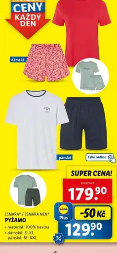 Lidl Pyžamo nabídka
