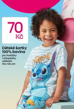 Pepco Dětské šortky 100% bavlna nabídka