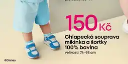 Pepco Chlapecká souprava mikinka a šortky nabídka
