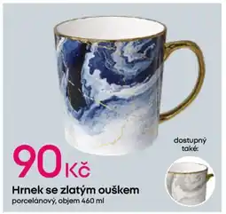 Pepco Hrnek se zlatým ouškem porcelánový, objem nabídka
