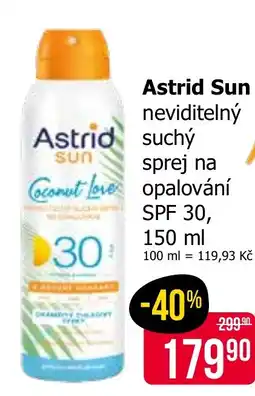 Teta Astrid Sun neviditelný nabídka