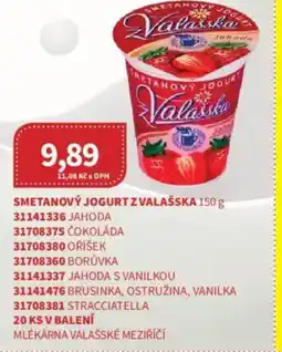 Kubík potraviny Smetanový jogurt z valašska nabídka