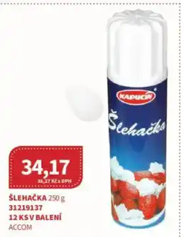 Kubík potraviny Šlehačka nabídka