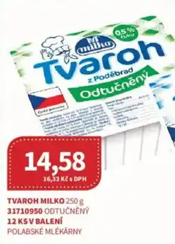 Kubík potraviny Tvaroh Milko nabídka