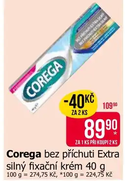 Teta Corega bez příchuti Extra Elmex Professional zubní nabídka
