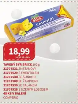 Kubík potraviny Tavený sýr Brick nabídka