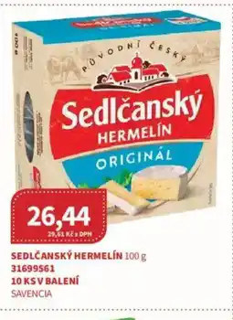 Kubík potraviny Sedlčanský Hermelín nabídka