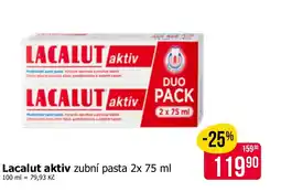 Teta Lacalut aktiv zubní pasta nabídka