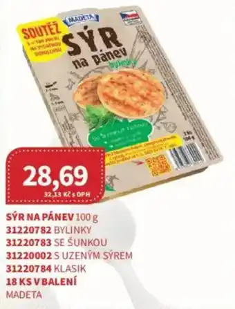 Kubík potraviny MADETA Sýr na pánev nabídka