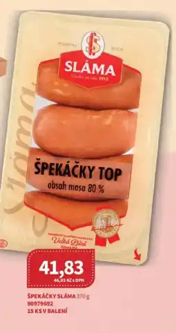 Kubík potraviny Špekáčky sláma nabídka