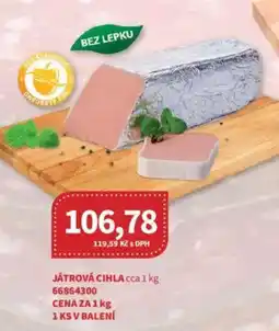 Kubík potraviny Játrová cihla nabídka
