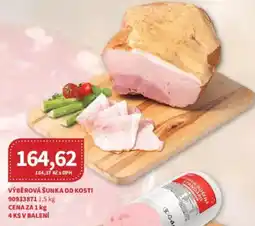 Kubík potraviny Výběrová šunka od kosti nabídka