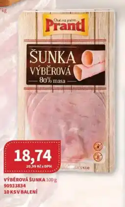 Kubík potraviny Výběrová šunka nabídka