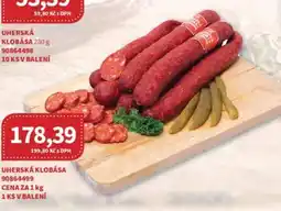 Kubík potraviny Uherská klobása nabídka