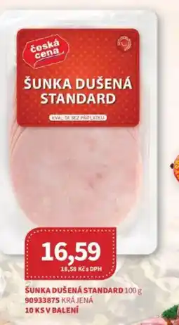 Kubík potraviny Šunka dušená standard nabídka