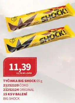 Kubík potraviny Tyčinka Big Shock nabídka