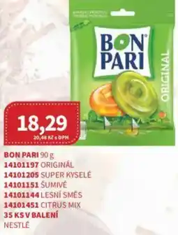 Kubík potraviny BON PARI nabídka