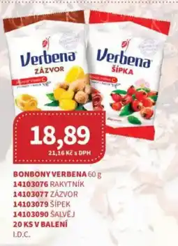 Kubík potraviny Bonbony Verbena nabídka