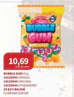 Kubík potraviny Bubble gum nabídka