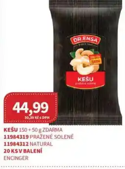 Kubík potraviny DR. ENSA Kešu nabídka