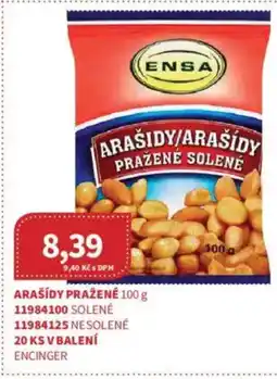 Kubík potraviny Arašídy pražené nabídka