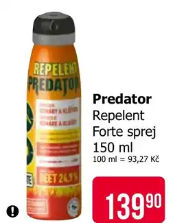 Teta Predator Repelent Forte sprej nabídka