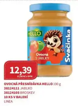 Kubík potraviny HELLO Ovocná přesnídávka nabídka
