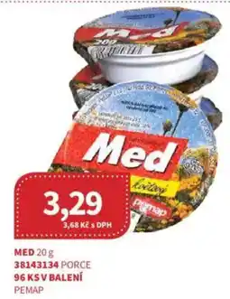 Kubík potraviny Med nabídka