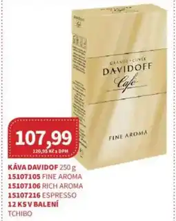 Kubík potraviny DAVIDOFF Káva nabídka