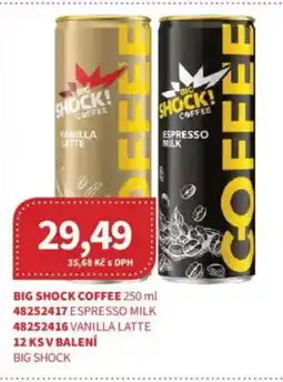Kubík potraviny BIG SHOCK Coffee nabídka