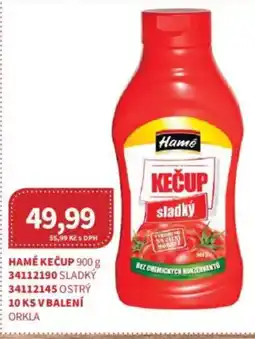 Kubík potraviny Hamé kečup nabídka