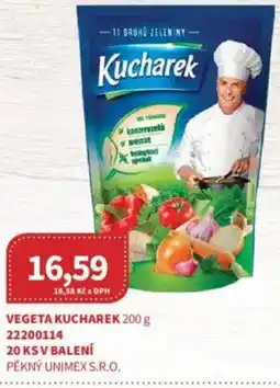 Kubík potraviny Vegeta Kucharek nabídka