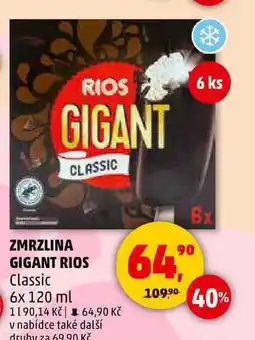 Penny Market ZMRZLINA GIGANT RIOS Classic, 6x 120 ml nabídka