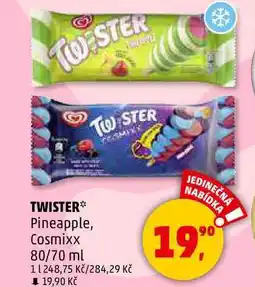 Penny Market TWISTER Pineapple, Cosmixx, 80/70 ml nabídka