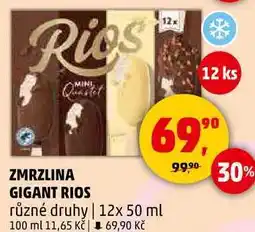 Penny Market ZMRZLINA GIGANT RIOS, 12 ks nabídka