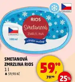 Penny Market SMETANOVÁ ZMRZLINA RIOS, 1 l nabídka