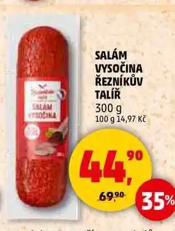 Penny Market SALÁM VYSOČINA ŘEZNÍKŮV TALÍŘ, 300 g nabídka